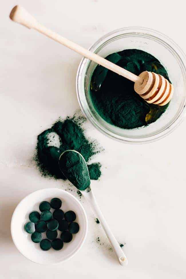 Get Spirulina Power Benefits Inside + Out 