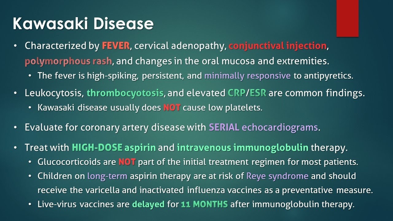 Болезнь кавасаки. Вирус Кавасаки симптомы.