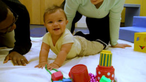 Tummy Time with Straight Elbows