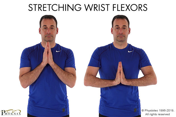 Stretching Wrist Flexors