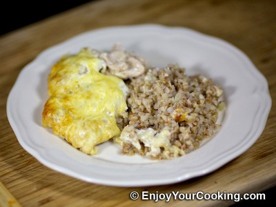 Chicken and Buckwheat Casserole Recipe: Step 12